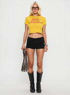 Women's Your Favourite Ex Graphic Top Yellow