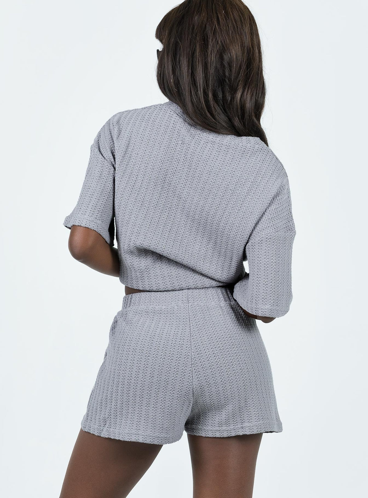 Women's Cammie Knit Set Grey