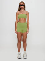Women's Touchdown Active Contour Short Green