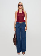 Women's Priscilla Top Red