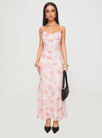Women's Mafalde Maxi Dress Pink — Dress