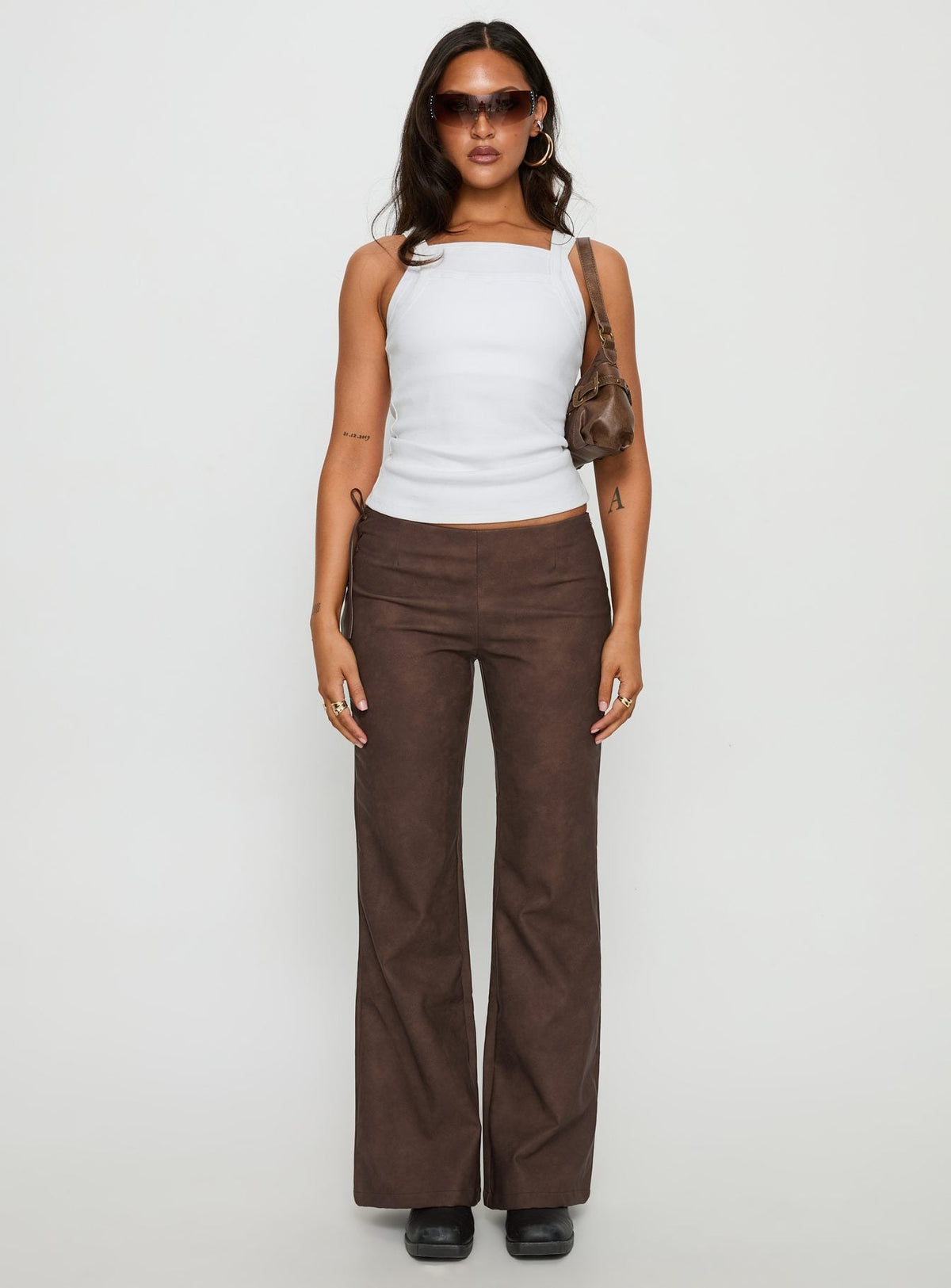 Women's Aglaia Layered Cami Top White