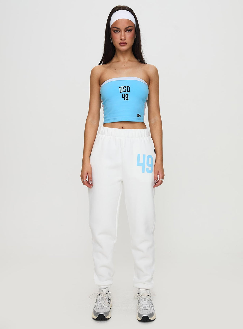 Women's USD Sweatpants White — Pants