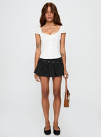 Women's Transcendence Button Up Top White