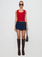 Women's Issues Knit Top Red