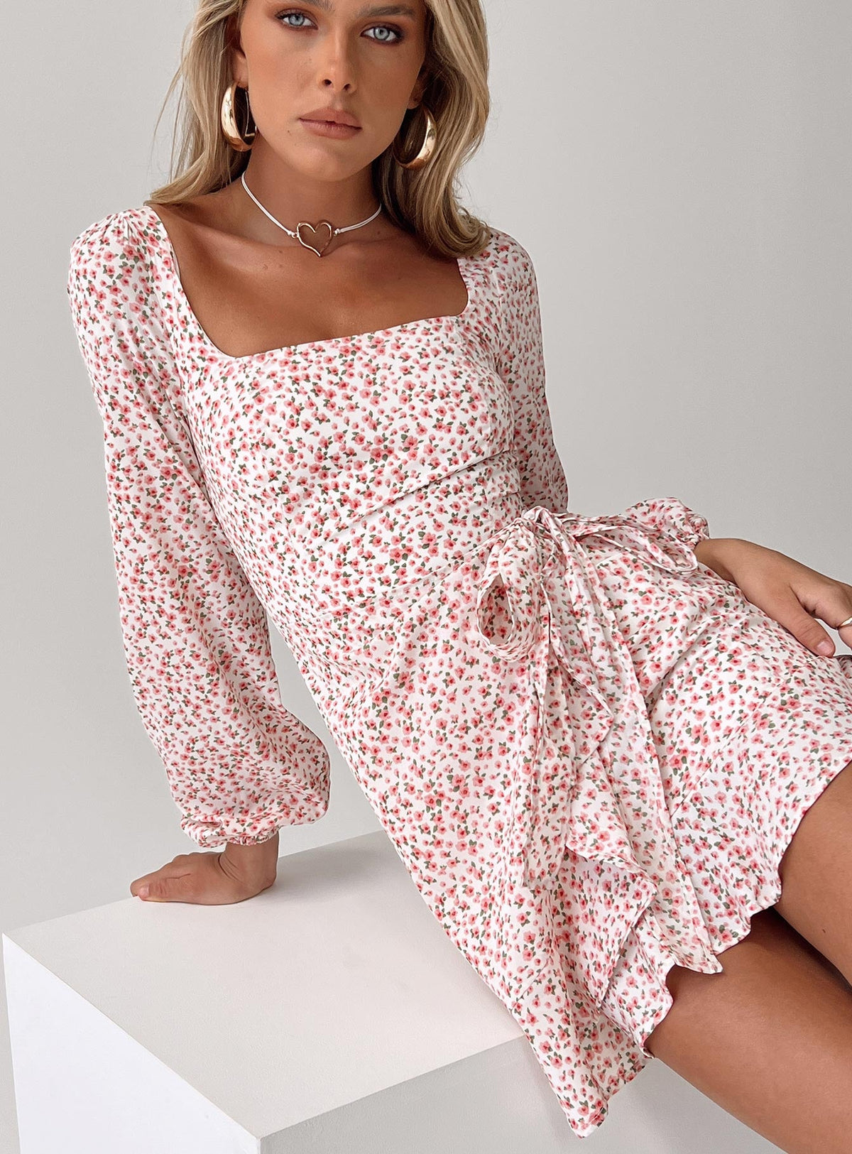Women's The Villa Mini Dress Floral — Dress
