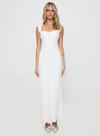 Women's Lillette Maxi Dress White — Dress
