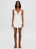 Women's Elpida Mini Dress White — Dress