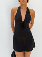 Women's Lanier Mini Dress Black Tall — Dress