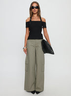 Women's Companions Cargo Slack Pant Khaki