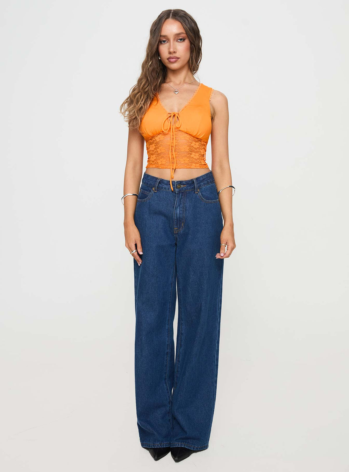 Women's Isolde Top Orange