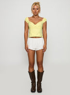 Women's Fyrie Top Yellow