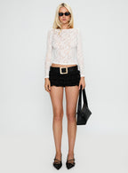 Women's Match Point Mini Skort Onyx — Skirt