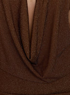 Women's Lanelle Ring Detail Mini Dress Chocolate — Dress