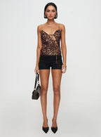 Women's Mariah Top Leopard