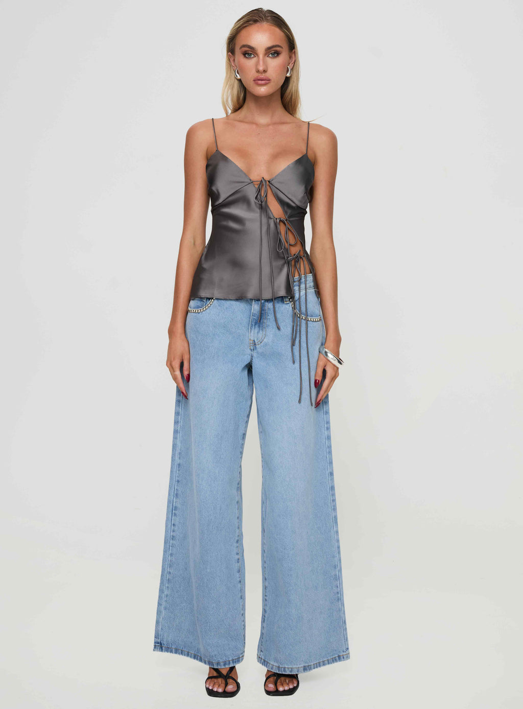 Women's Mariah Top Grey