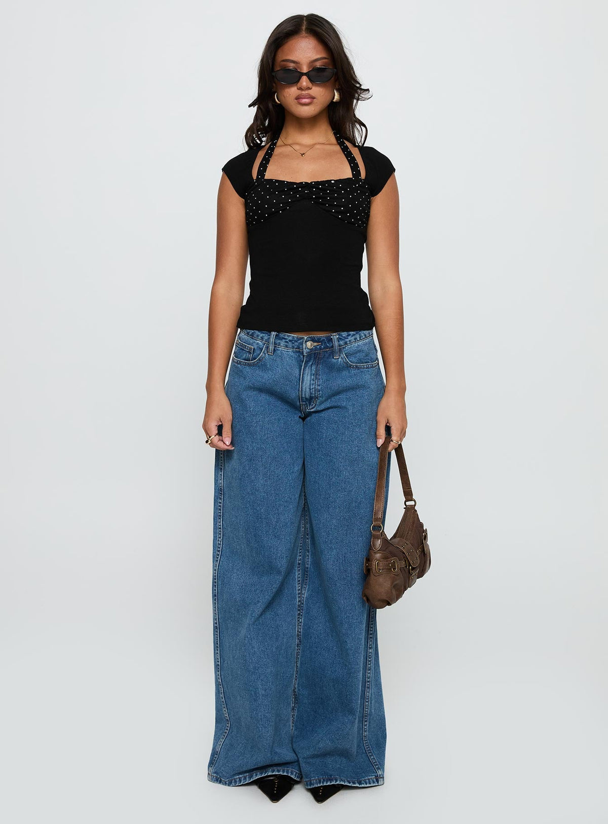 Women's Emberglow Top Black / Polka