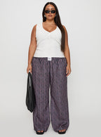 Women's Beach House Pants Multi Curve
