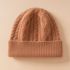 Thick-Knit Cashmere Beanie