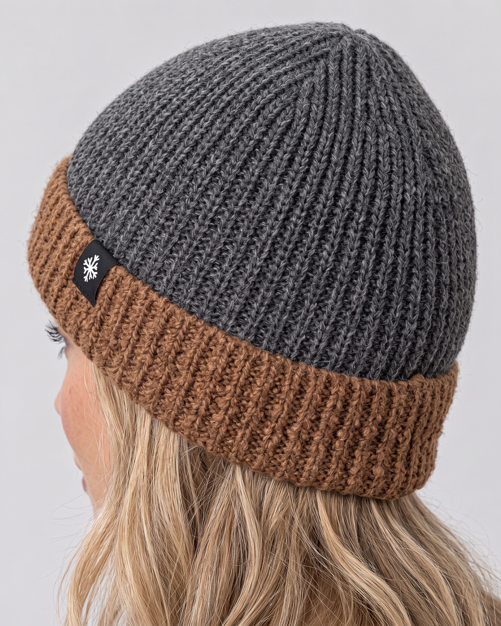 Women's Fleece-Lined Knit Beanie — fit detail [wb-gender-final-65]