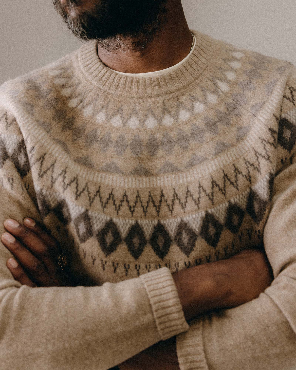 Men's The Magnus Sweater in Natural