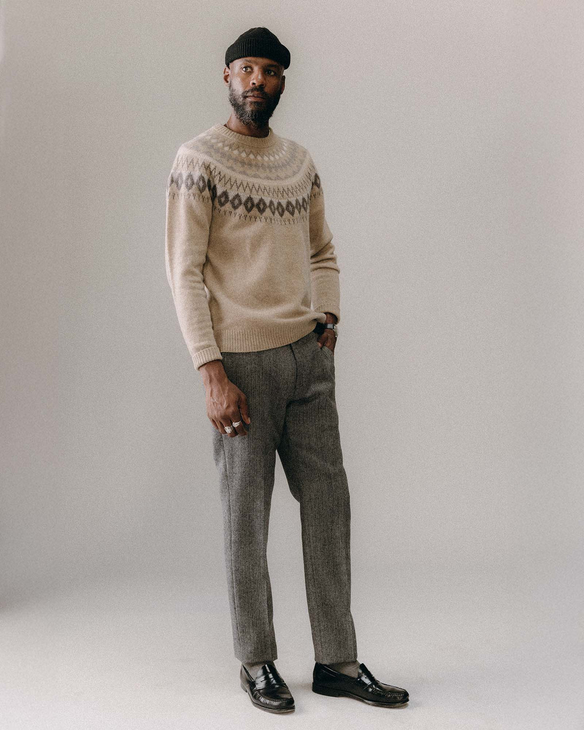 Men's The Magnus Sweater in Natural