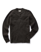 Men's The Sidecountry Sweater in Heather Coffee Merino Waffle