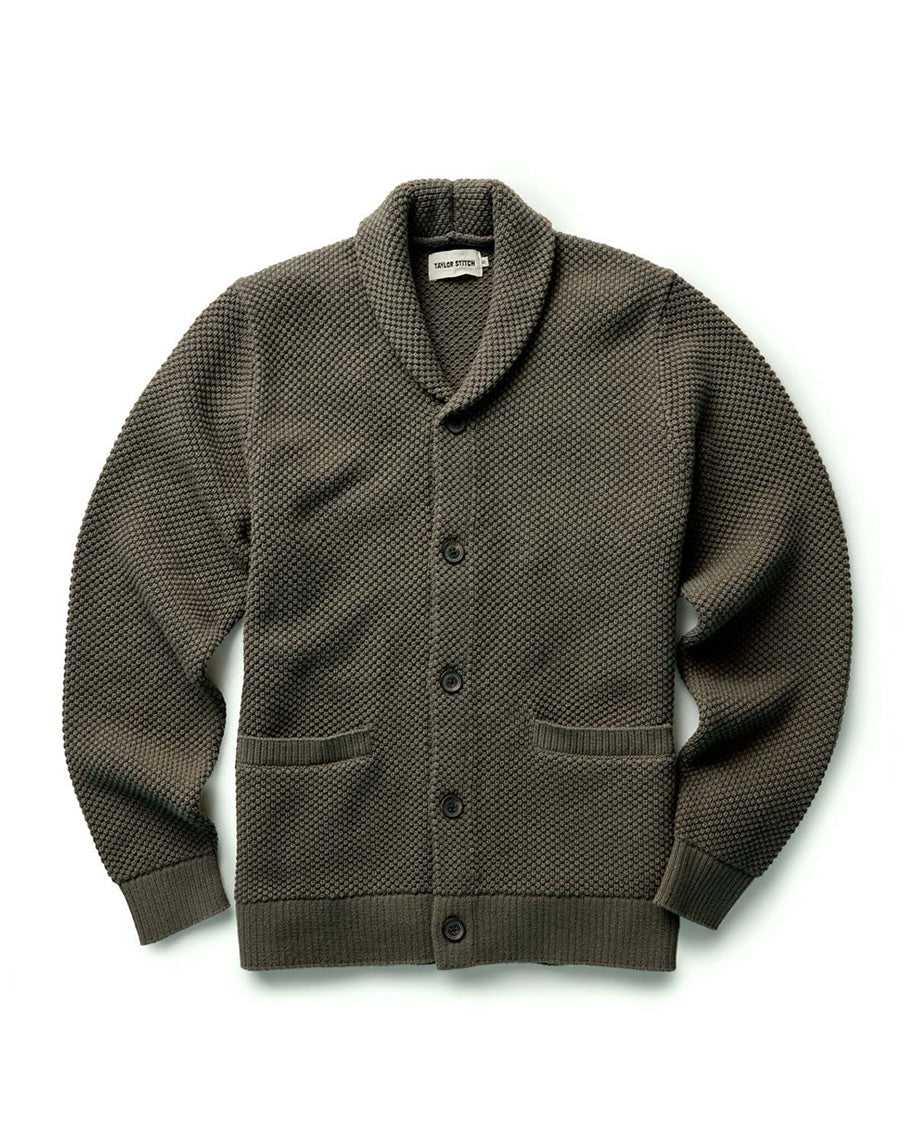 Men's The Crawford Sweater in Fatigue Olive