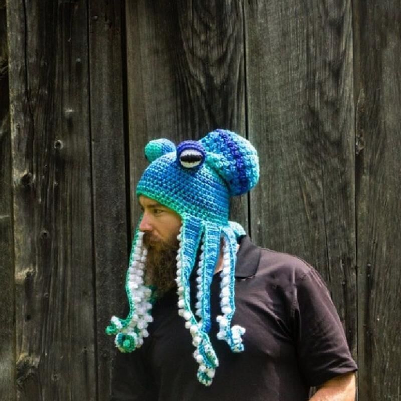 Crochet Octopus Beanie