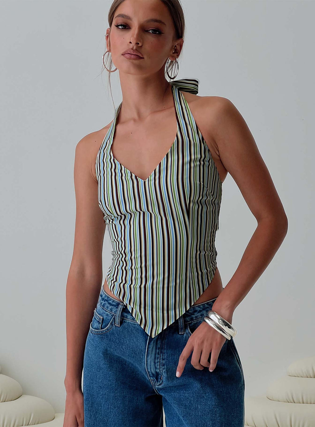 Women's High Gear Halter Top Multi