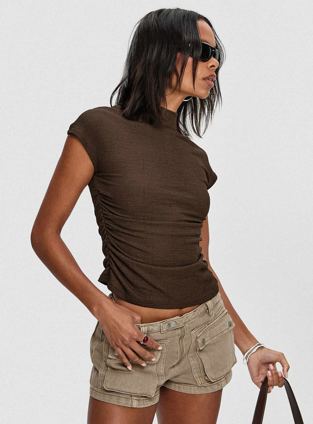 Women's Make A Plan Top Brown
