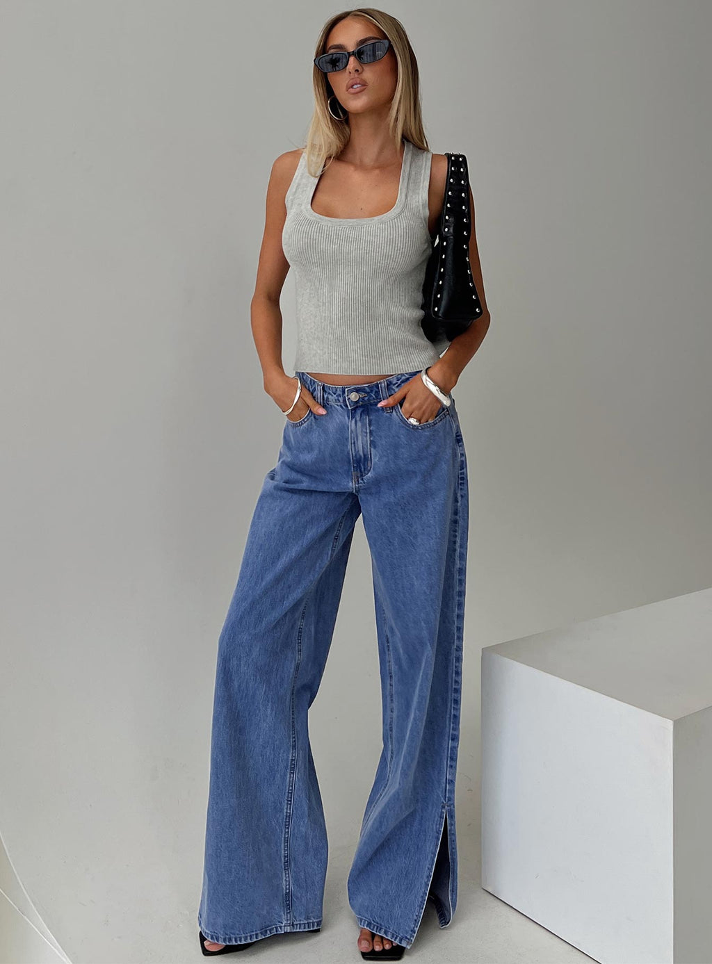 Women's Issues Knit Top Grey