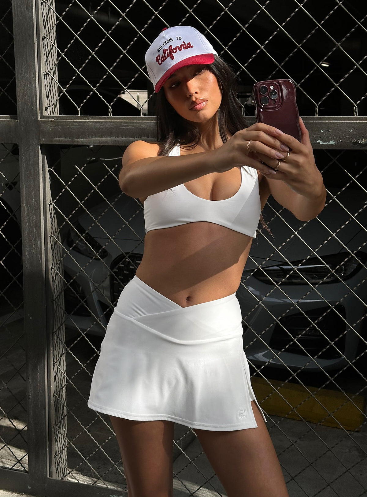 Women's With Purpose Active Skort White — Skirt