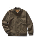 Men's The Bomber Jacket in Army Suede