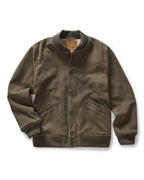 Men's The Bomber Jacket in Army Suede