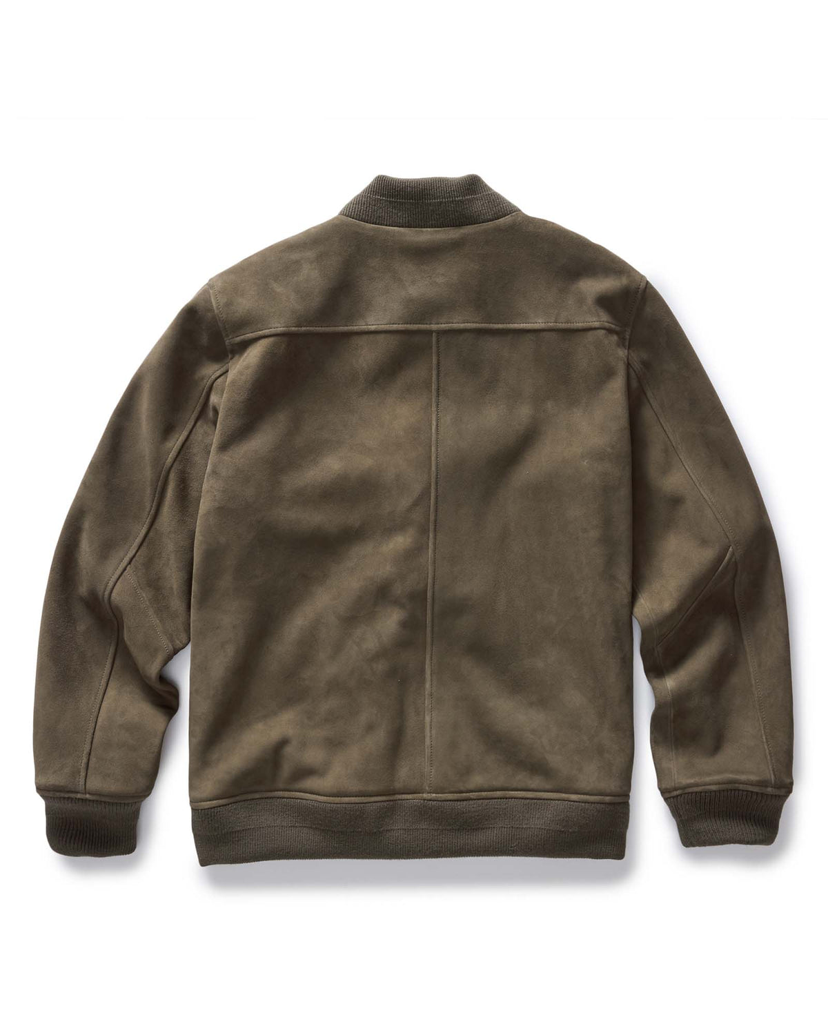 Men's The Bomber Jacket in Army Suede