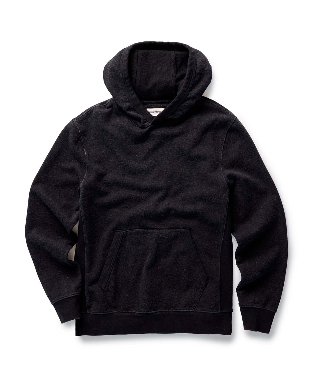 Men's The Sunset Hoodie in Black Indigo Terry — Sweater