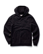Men's The Sunset Hoodie in Black Indigo Terry — Sweater