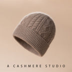 Thick-Knit Cashmere Beanie