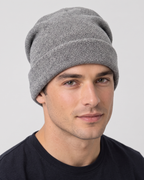 Men's Everyday Knit Beanie — Dark Gray / 50 × 27 cm — hero — wb-gender-final-155