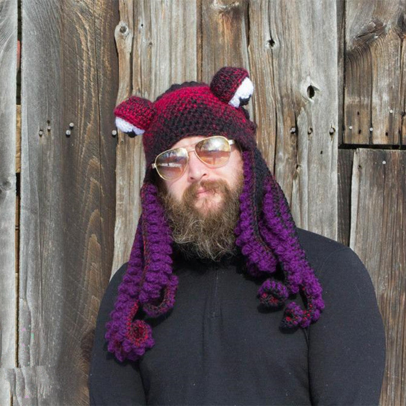 Crochet Octopus Beanie