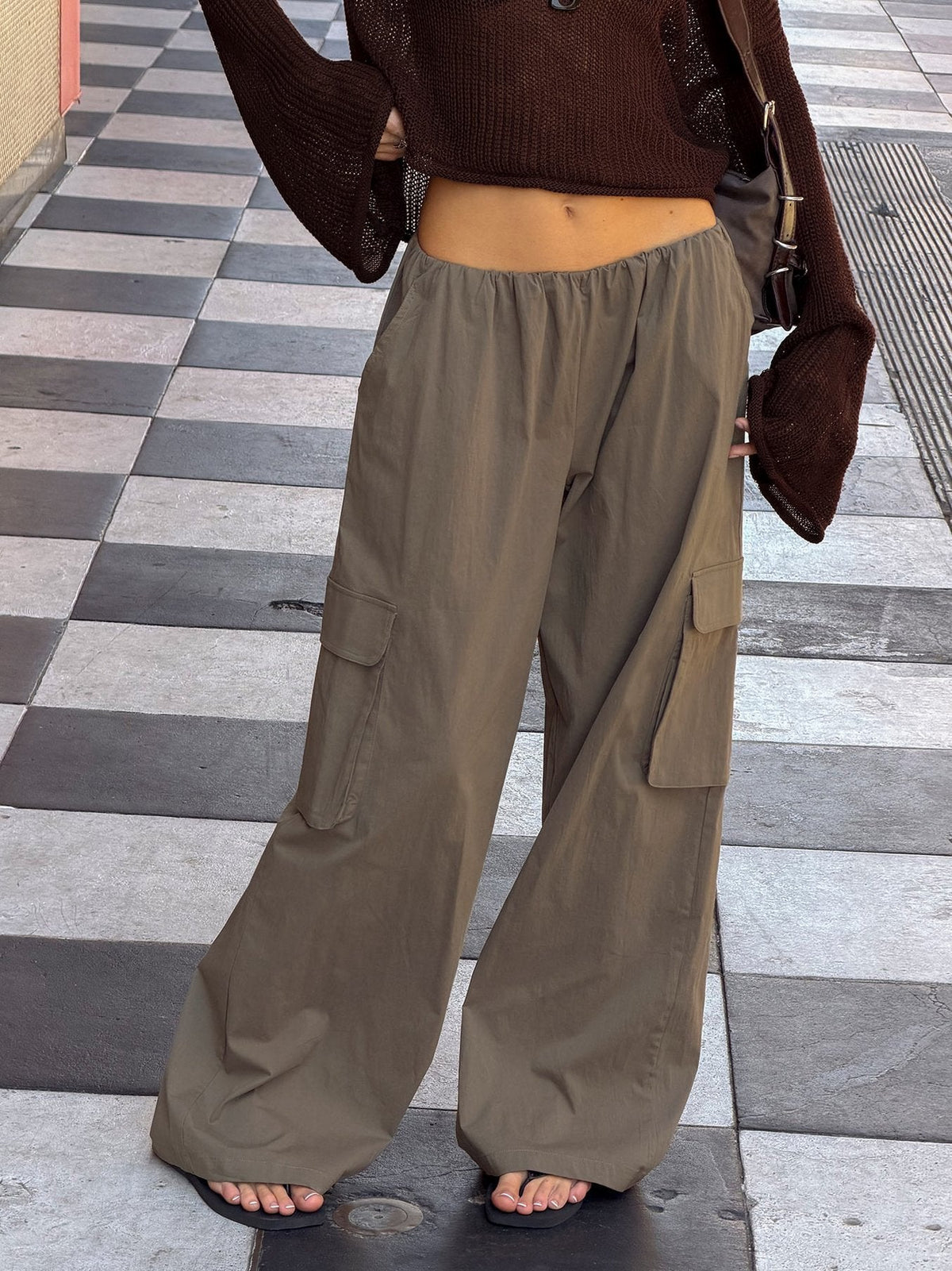 Women's Lunea Concealed Waistband Cargo Pants Charcoal