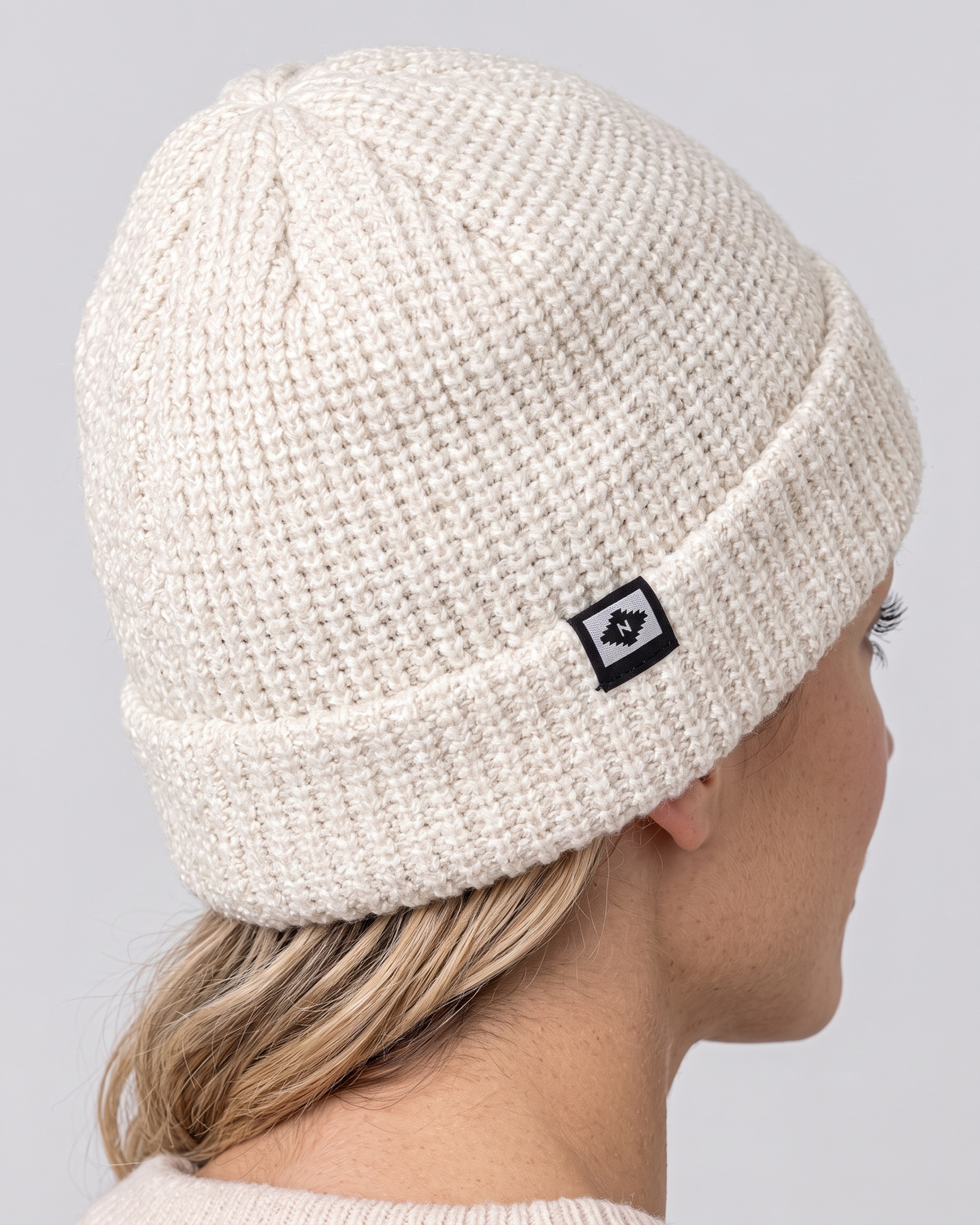 Women's Fleece-Lined Knit Beanie — fit detail [wb-gender-final-83]