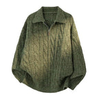 Women's Cable-Knit Quarter-Zip Sweater