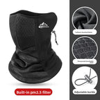 Fleece-Lined Outdoor Neck Gaiter