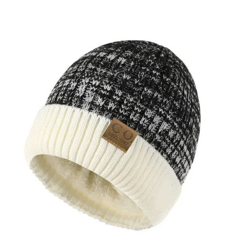 Classic Fleece-Lined Knit Beanie