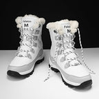 Women's Fleece-Lined Lace-Up Winter Boots