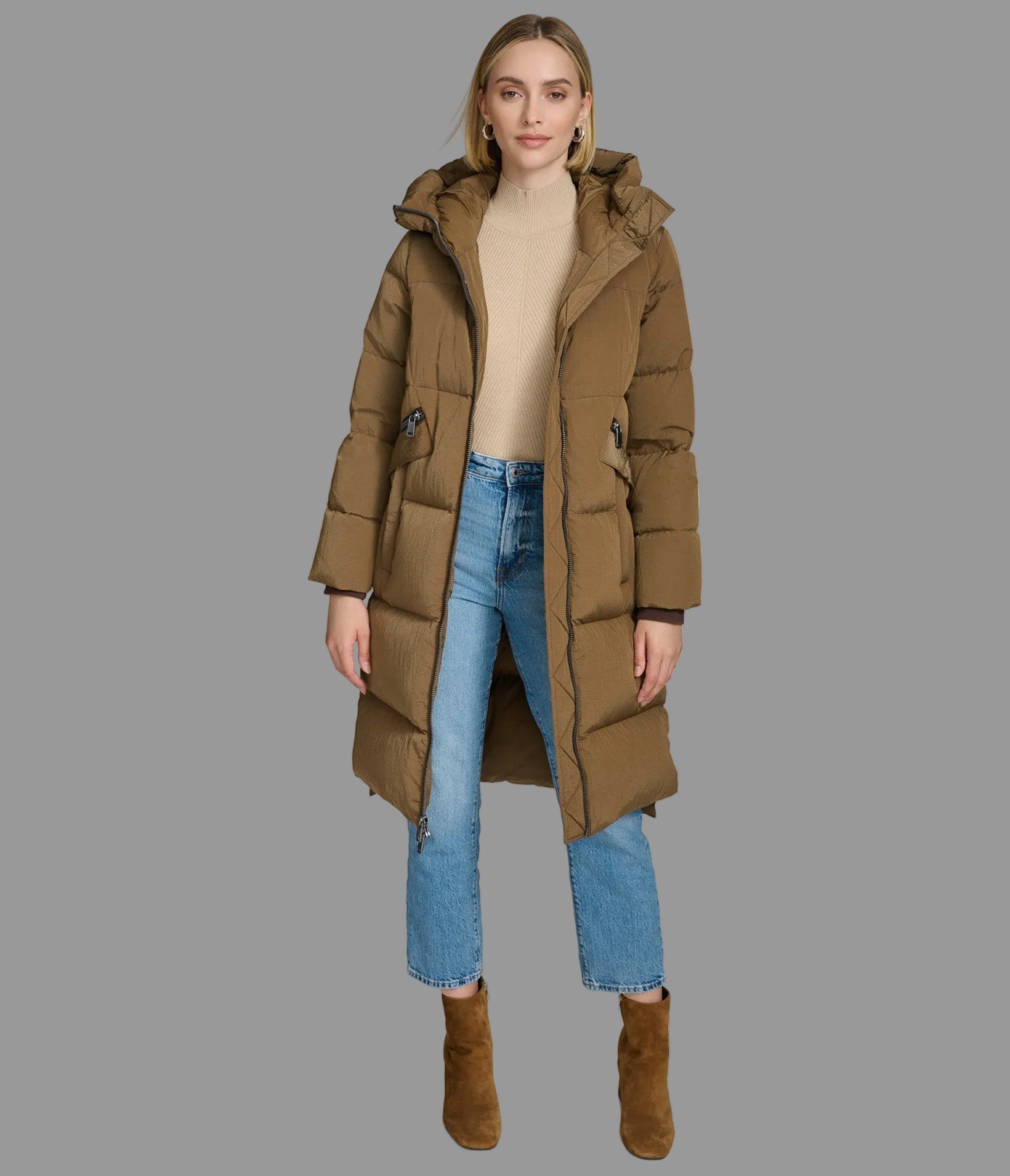 Palma Hooded Down Puffer Jacket