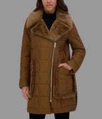 Astor Faux Shearling Hooded Jacket