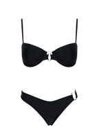 Women's Alexea Underwire Bikini Top Black — Swimwear